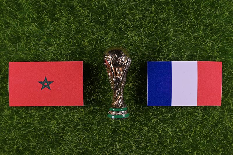 Morocco v France at the 2022 World Cup