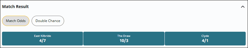 East Kilbride v Clyde Match Betting