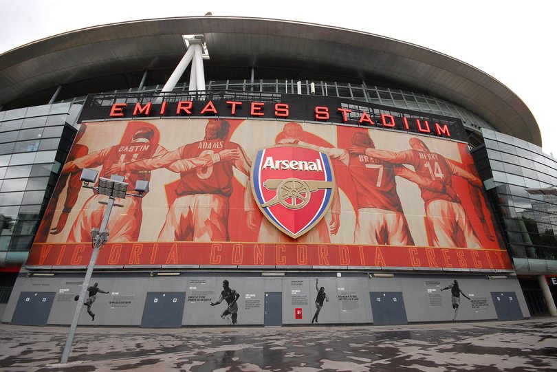 Arsenal Emirates Stadium External Mural