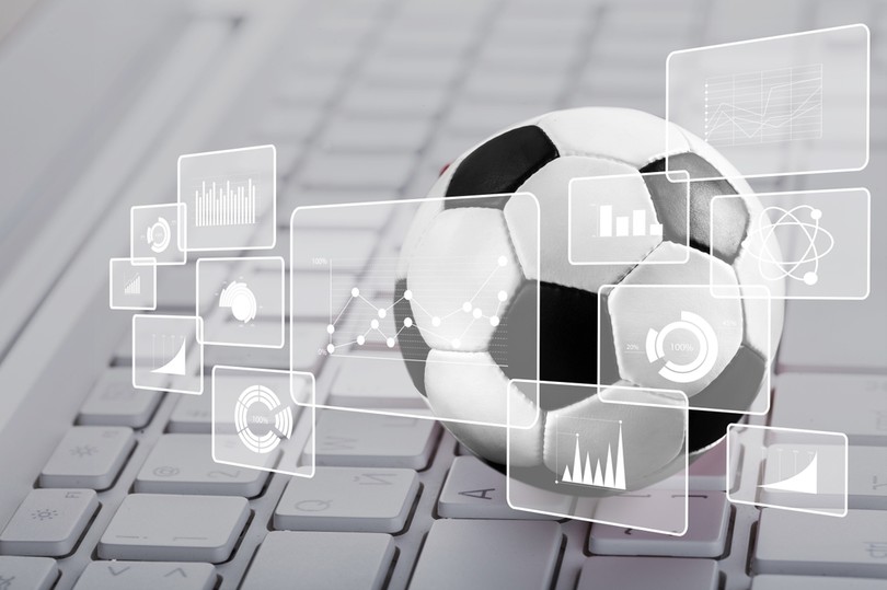 Football on Keyboard with Data Holograms
